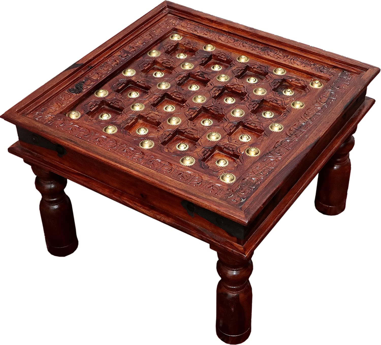 Handicraft Sheesham Wood Antique Design Coffee Table