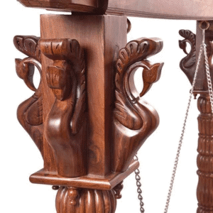 Teak Wood Jhula / Indoor Swing 002