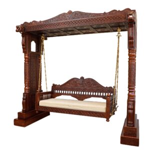 Teak Wood Jhula / Indoor Swing 004