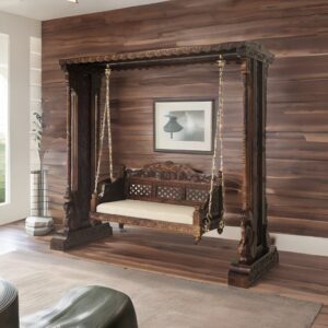 Teak Wood Jhula / Indoor Swing 007