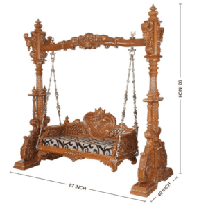 Teak Wood Jhula / Indoor Swing 008