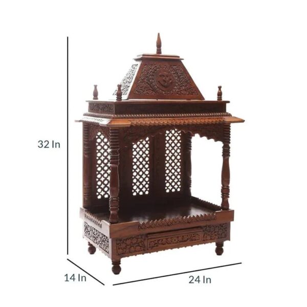 Pooja Mandir For Home 007 - Image 4